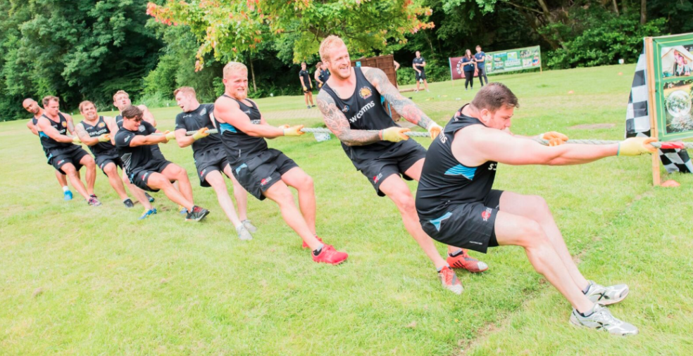 Chiefs put through their paces at River Dart Country Park The Exeter